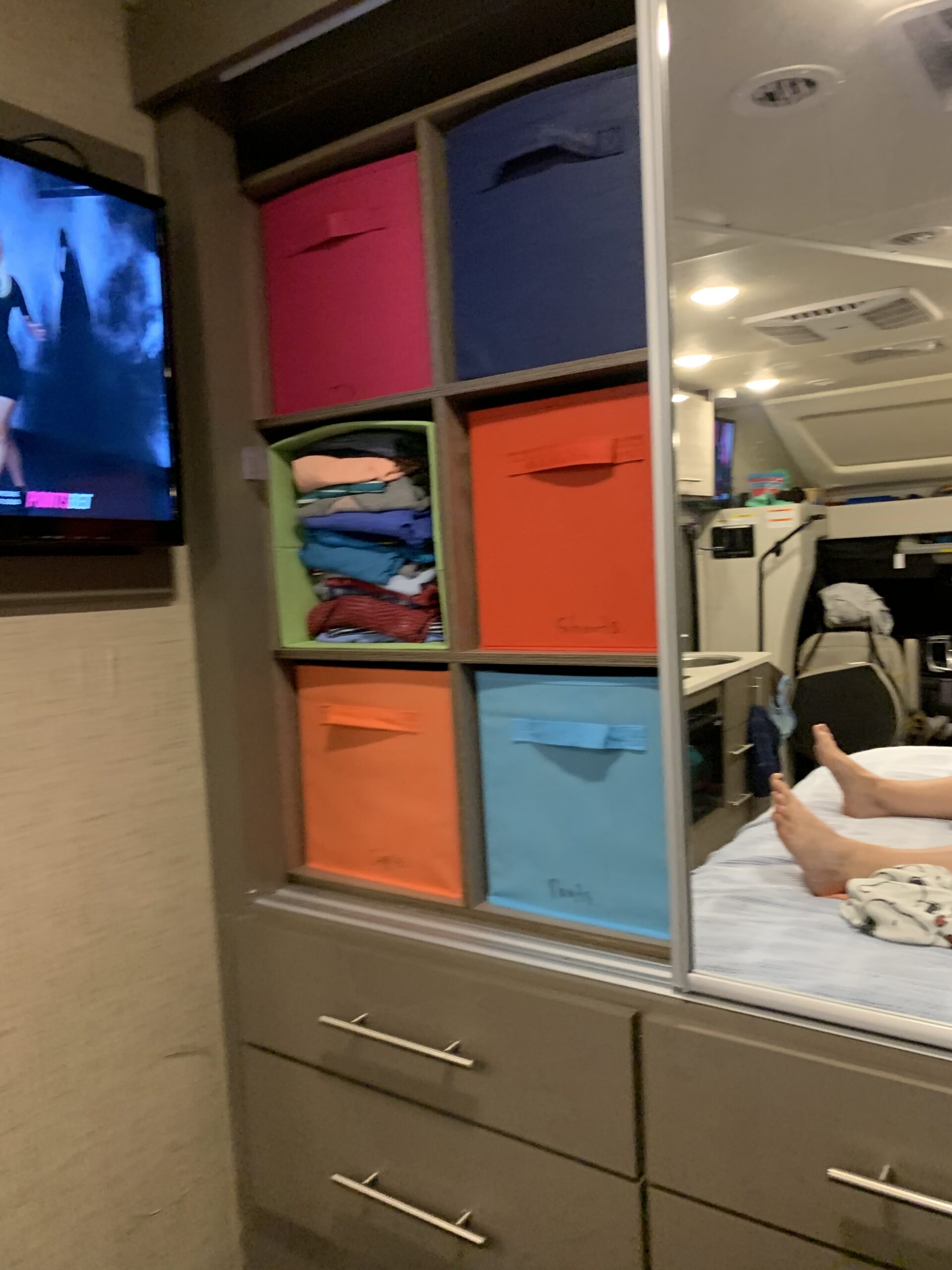 New RV Shelving